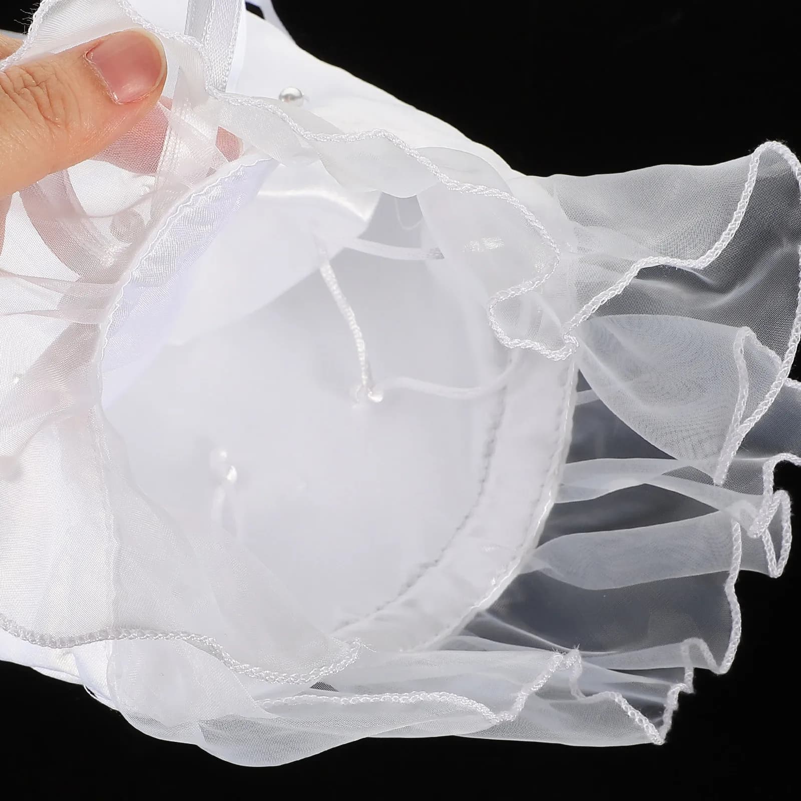 Sacchetto in Raso con Coulisse per Gioielli da Sposa, Carte dei Tarocchi, Regali - Piccolo, Compatto, Leggero e Portatile - Borsa Regalo per la Sposa