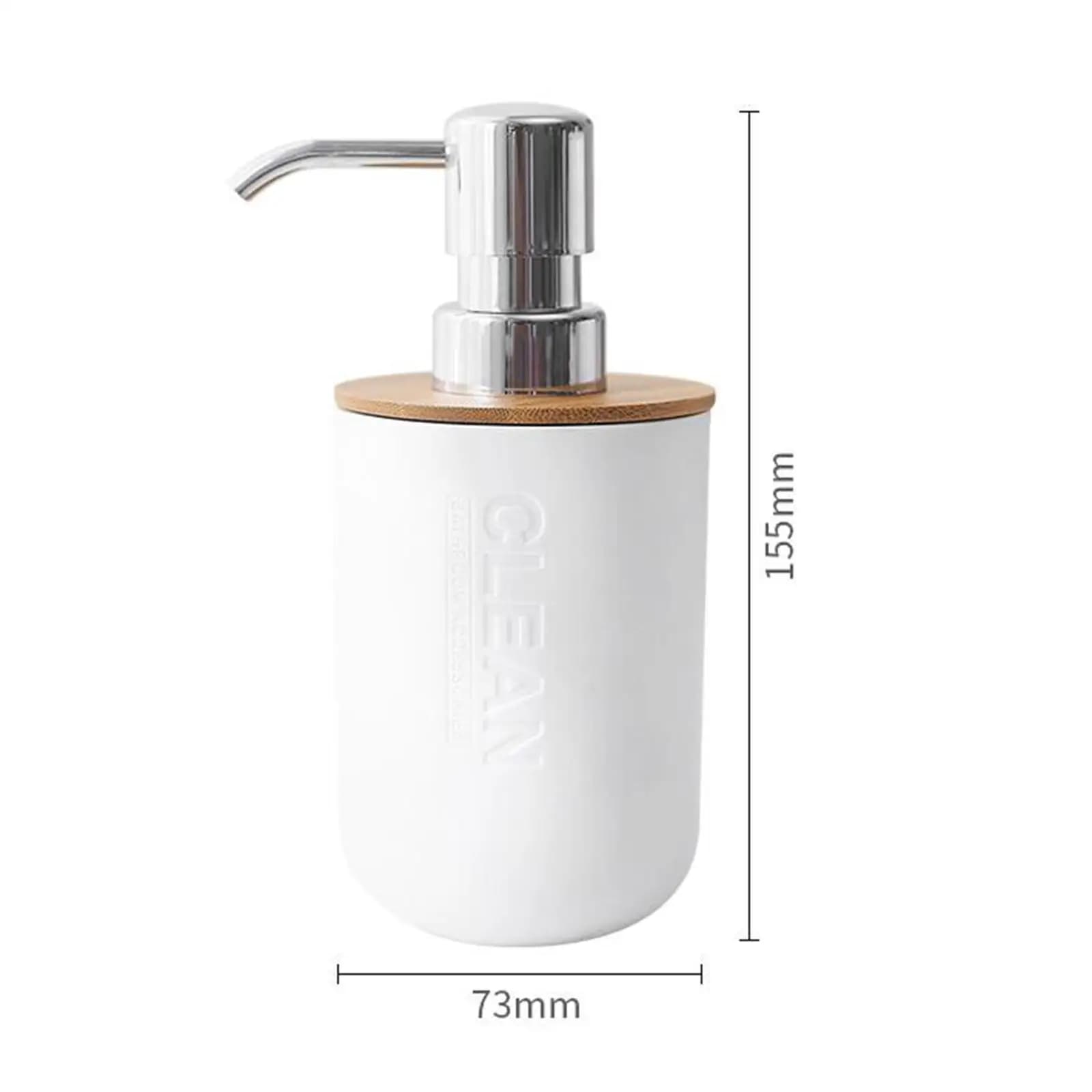 Set di accessori per il bagno Dispenser Tumbler Cup Spazzola per WC Bianco