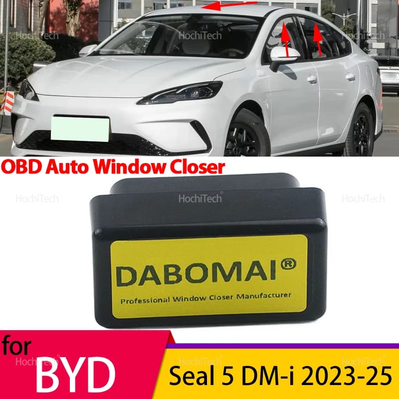 Modulo di Controllo per Apertura e Chiusura Automatica Finestrini con Telecomando OBD per BYD Seal 5 DM-i HA6 2023 2024 2025