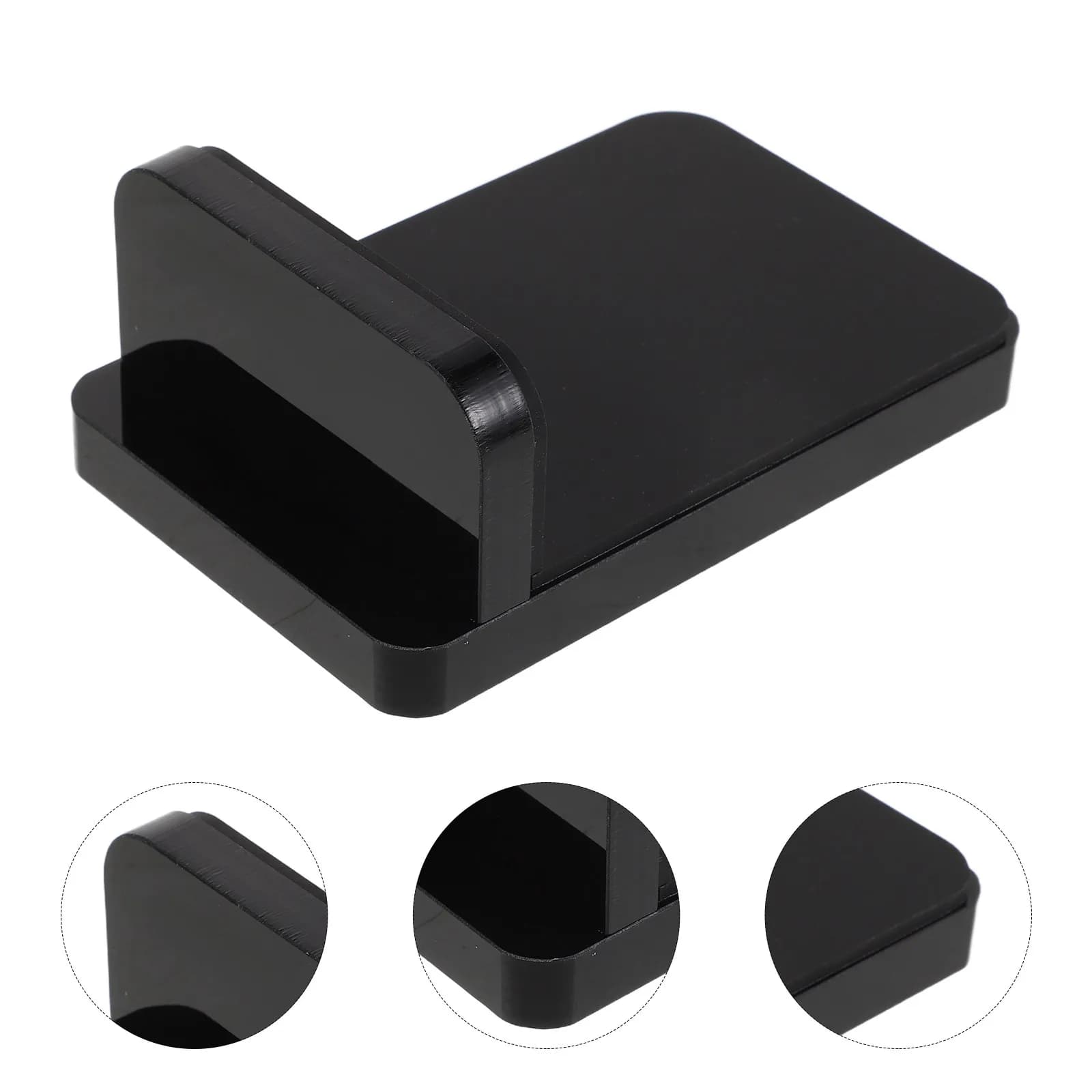 Fermo per batteria in acrilico antiscivolo per bass drum, ammortizzatore di vibrazioni professionale per tappeti, moquette, studio e palco
