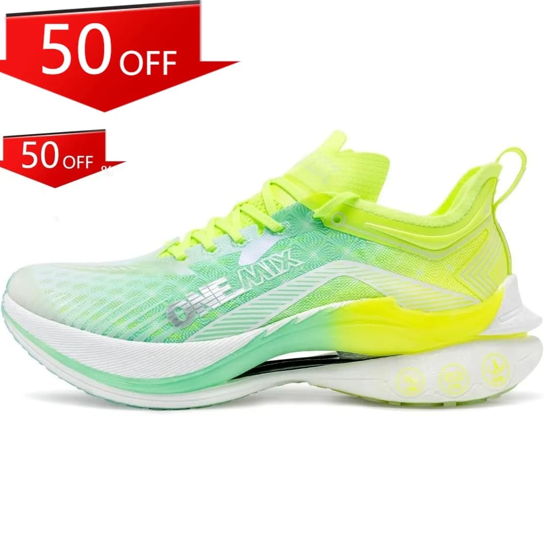 ONEMIX T700 Carbon Plate Marathon Running Racing Shoes Men Professional Stable Supp ort Shock-Relief Ultra-Light Rebound Sneaker