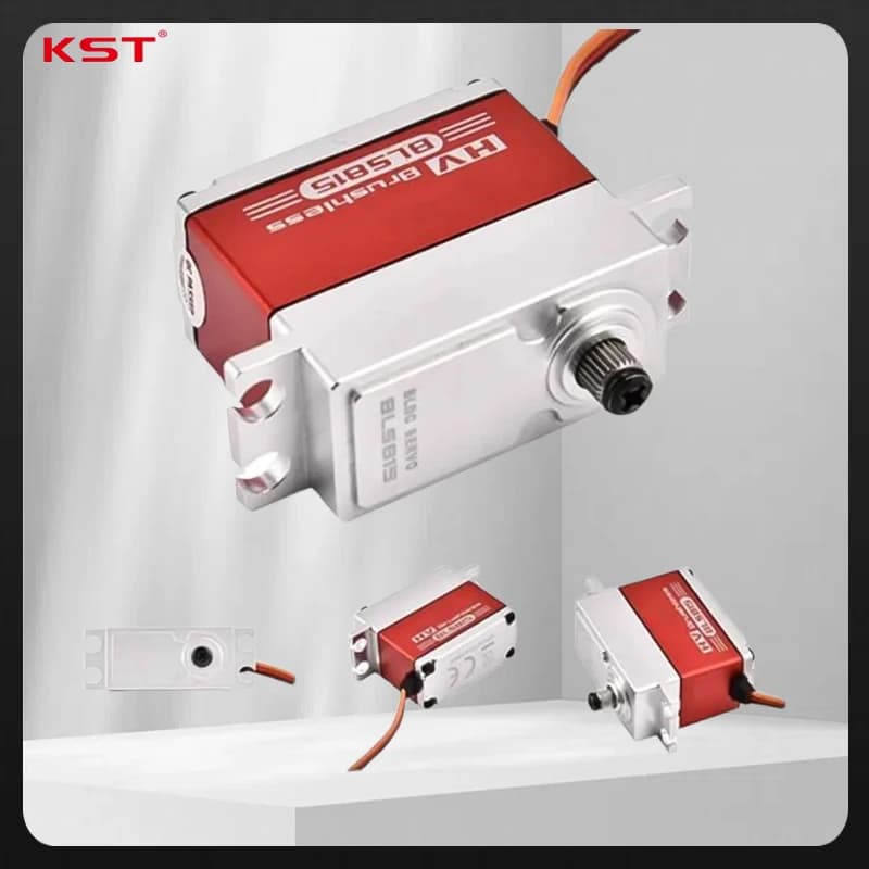 Servo Digitale Brushless KST BLS815 ad Alta Tensione 20KG con Ingranaggi in Metallo 70g 2BB 6-8.4V 0.07sec per Elicottero RC 550-700, Auto RC, FPV