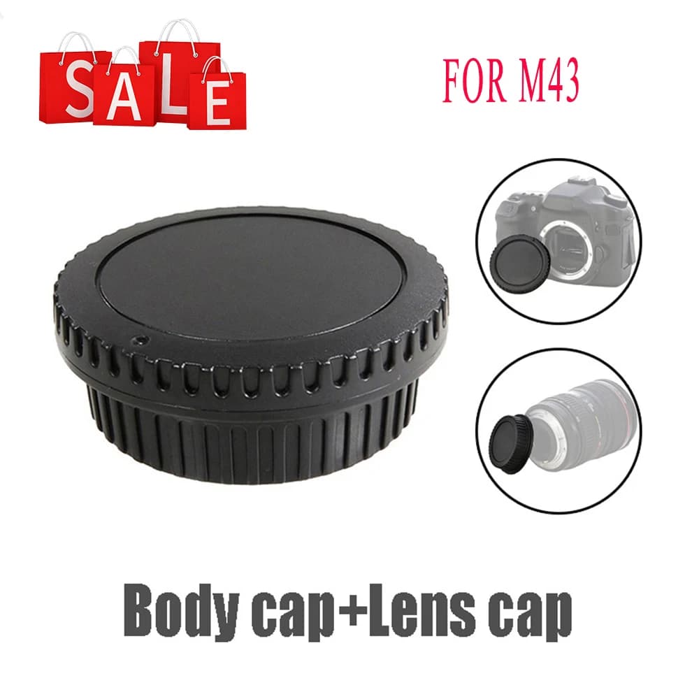 Rear lens cap for Panasonic Olympus Lumix Micro M4/3 M43 MFT GH3 GH4 G6 G7 GX1 GX7 GX8 GX80 GX85