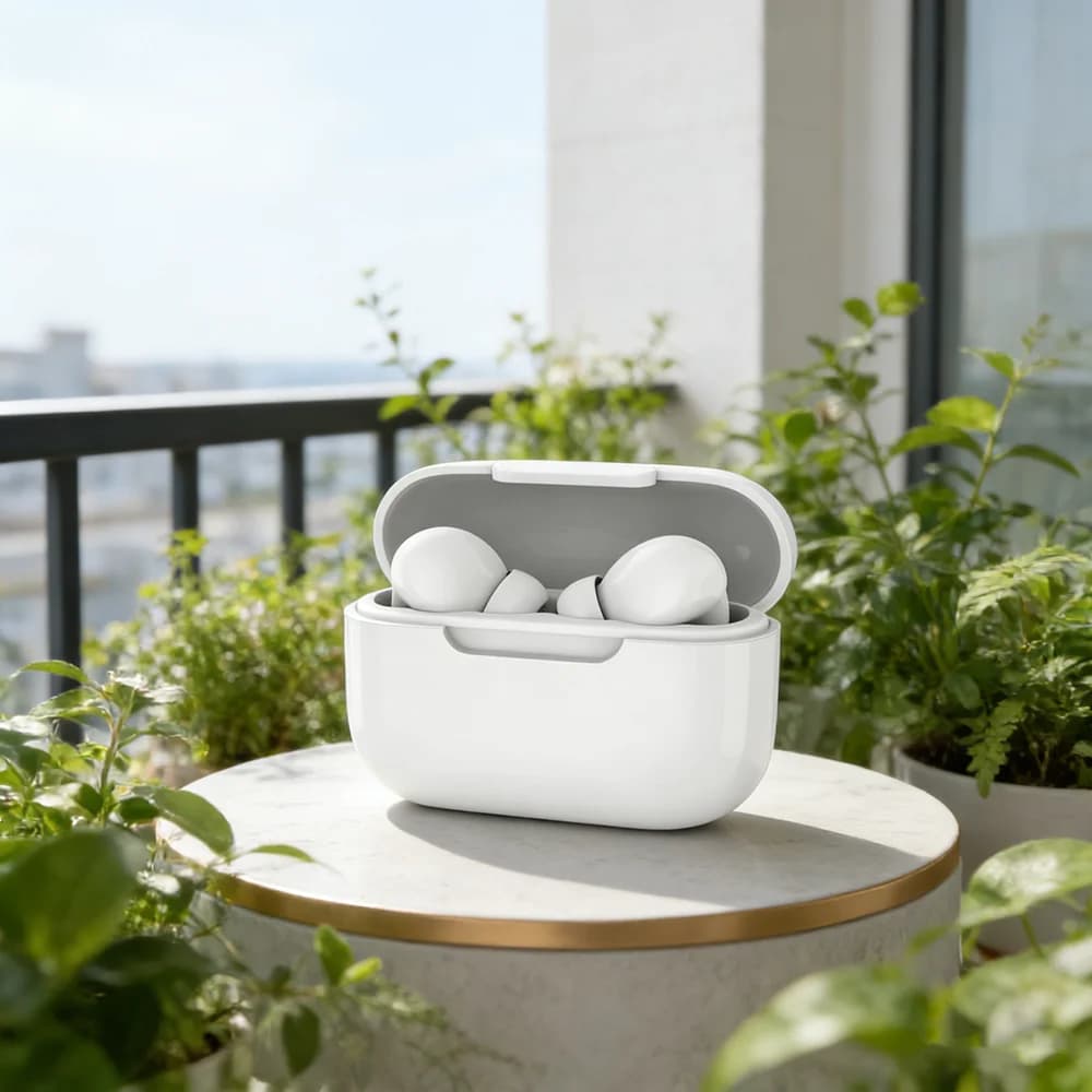 Bluetooth Wireless headphones with Reduction of Noise, Headphones with Hi-Fi Stereo Sound and Integrated Microphone