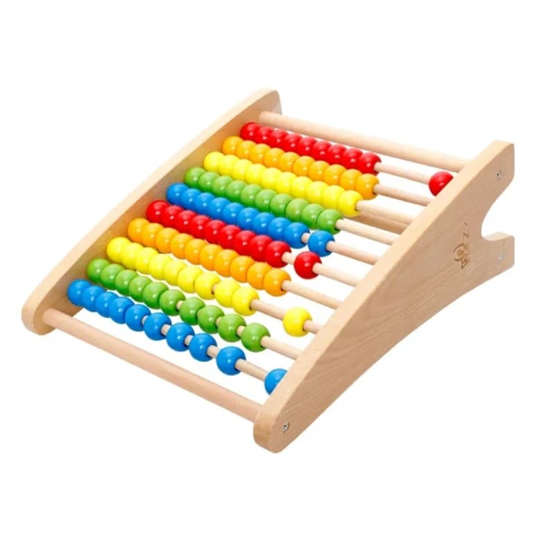 TOPMAYA Arcobaleno Apprendimento Computing Building Blocks Per Bambini Abaco Perline Perline Intorno alle Perline Educazione Precoce Giocattoli Regali P54