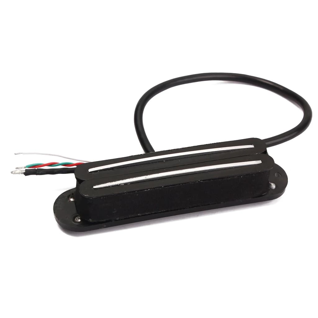 Pick-up singolo con taglio a doppio binario per chitarra elettrica A89E in nero