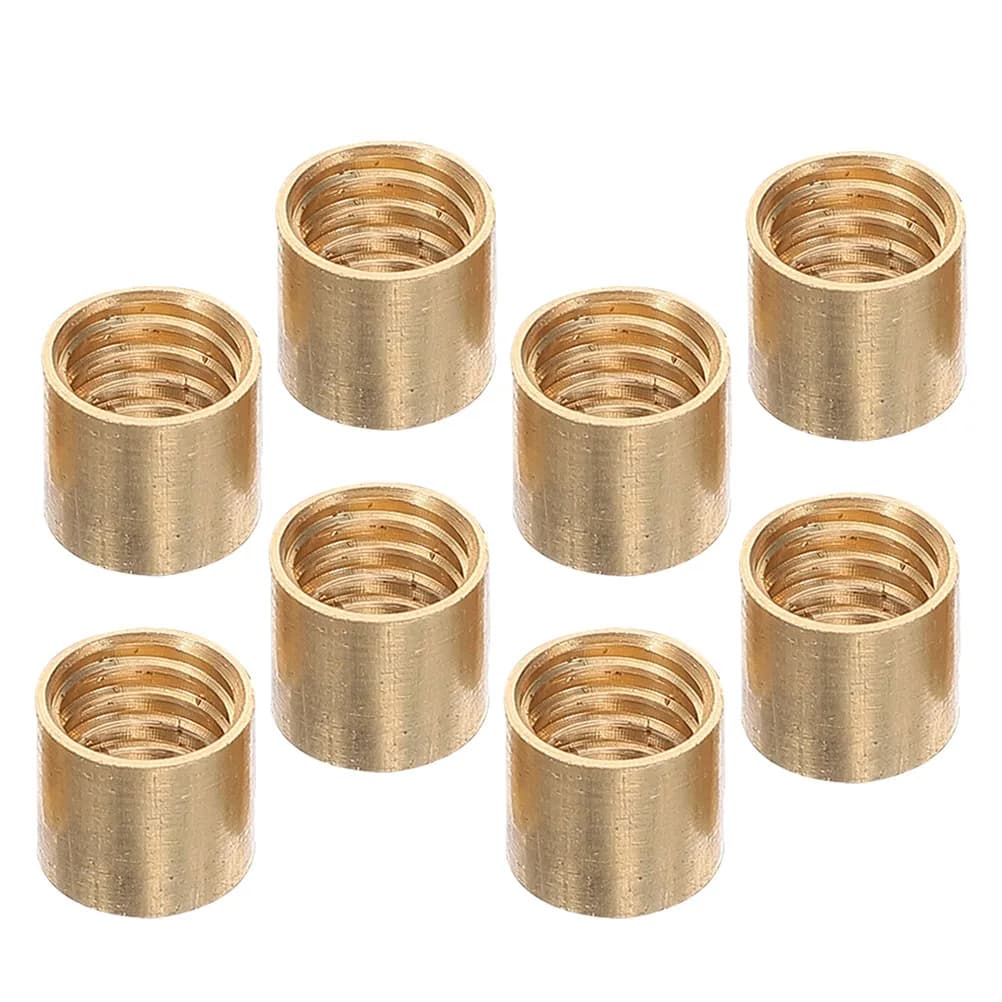 Kit di Riparazione Puntali Stecca da Biliardo 8 Pezzi, Viti in Rame, Accessori di Connessione per Stecche da Biliardo con Puntali a Testa Larga per Colpi Precisi e Potenti, Facile da Usare