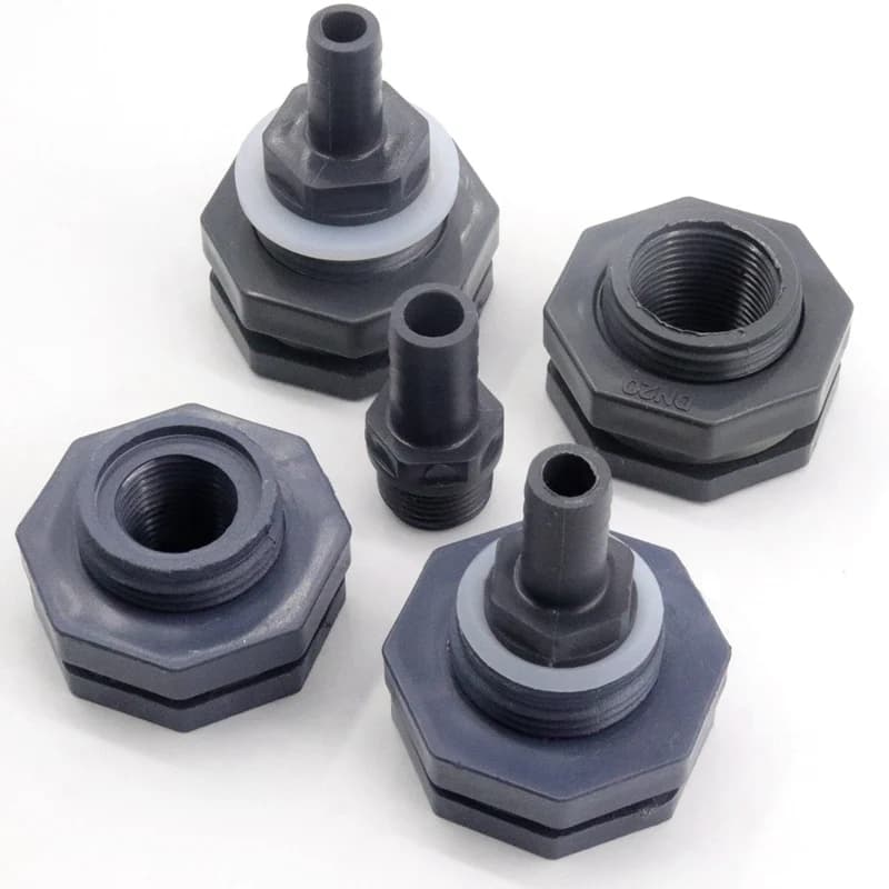 1 ~ 5 pz 1/2 "3/4'' A 8 ~ 20mm PVC Pagoda Filo Serbatoio di Acqua Connettore Set Acquario Tubo Giunti Irrigazione a goccia Raccordi per tubi dell'acqua