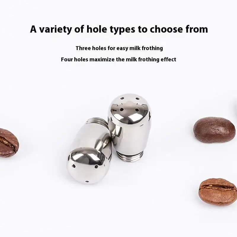 Coffee Maker Steam Nozzle 3/4 Holes Steam Nozzle Milk Foam Spout Steam Wand Tip For Sage Breville 870/875/878 Espresso Machine