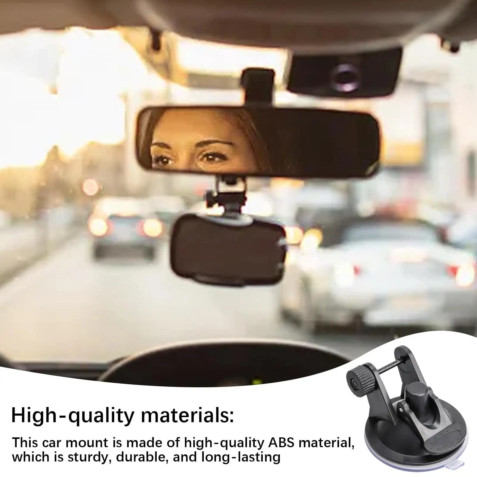 180 Degree Adjustable Dash Cam Holder Dash cam Mount Universal Dash Camera Mount For Car Dashboard Windshield Driving Recorder