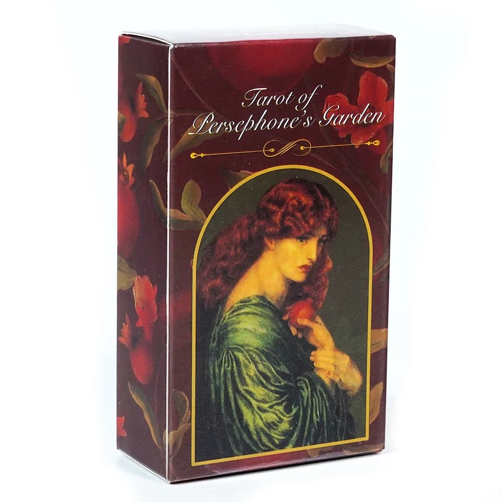 Tarot of Persephone's Garden Chthonia Edition Un mazzo di tarocchi di bell'arte dedicato alla regina dell'inframondo 78 carte dei tarocchi RWS