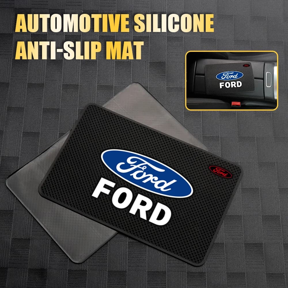 Car Silicone Dashboard Center Console Anti-slip Mat Phone Glasses Holder Pad Accessories For Ford Focus Mk2 MK3 MK7 MK4 Explorer