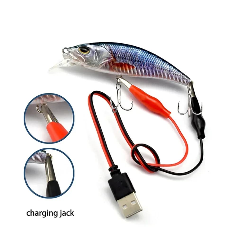 10 cm/16g Elettronico Vibrazione Meccanica Richiamo di Pesca Affondamento Stile Duro Multi Snodato Esca Accessori Per la Pesca in Acqua Salata