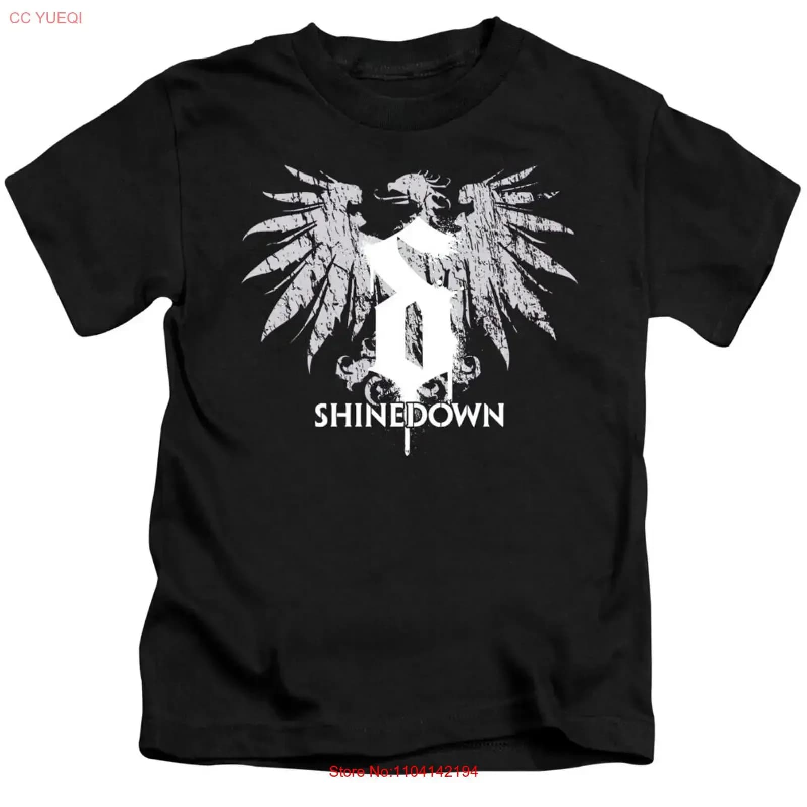 Vtg Shinedown Band For Fans T-shirt in cotone nero di tutte le taglie da uomo MC147 vintage lavato leggermente casual streetwear