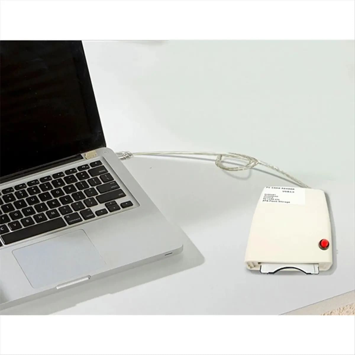 Convertitore adattatore per lettore di schede di memoria USB 2.0 a 68 pin PCMCIA Flash Disk per