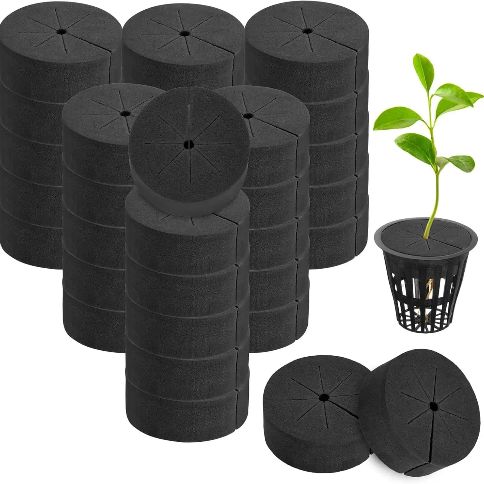 Inserti in spugna per coltivazione, spugne per la crescita, capsule per la germinazione di piante per la coltivazione di ortaggi, frutta, erbe e fiori