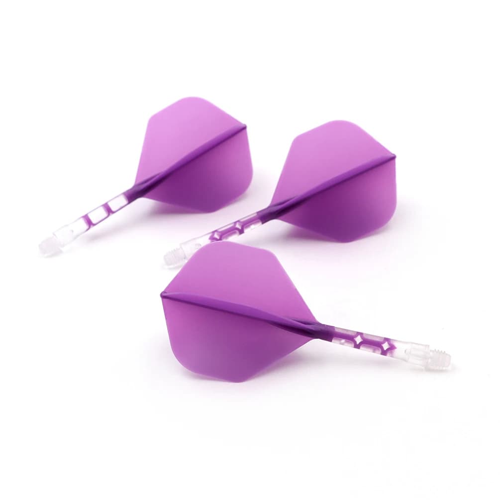 CUESOUL ROST T19 Integrated Dart Shaft and Flight Big Standard Shape with Purple Flights