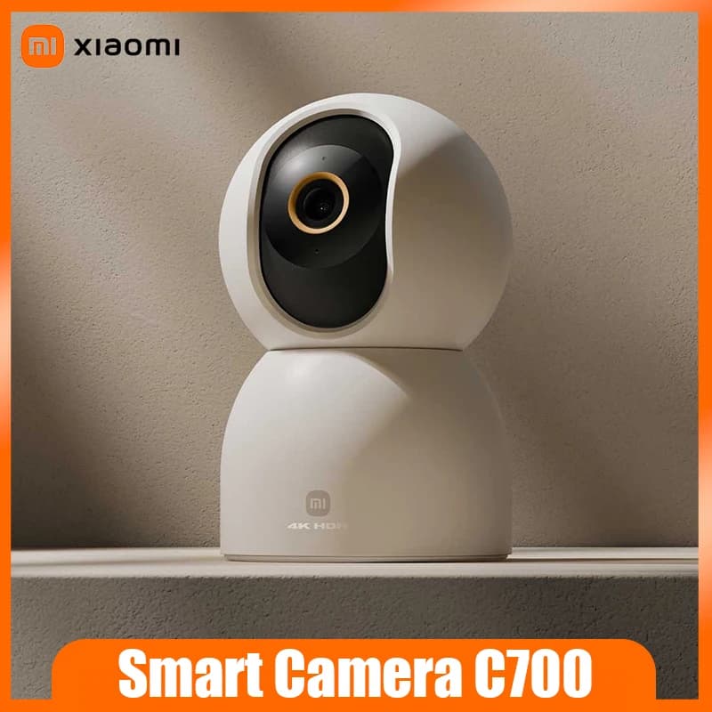 Xiaomi Smart Camera C700 8MP 4K Ultra HD Visione a colori a bassa luminosità Rilevamento del pianto di bambini AI Monitoraggio della forma umana Audio bidirezionale