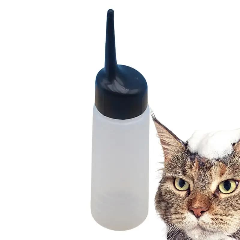 Dispenser di shampoo per cani da 150 ml Bottiglie professionali per diluzioni di shampoo per animali domestici Bottiglie riutilizzabili per spremere e miscelare Forniture per il bagno