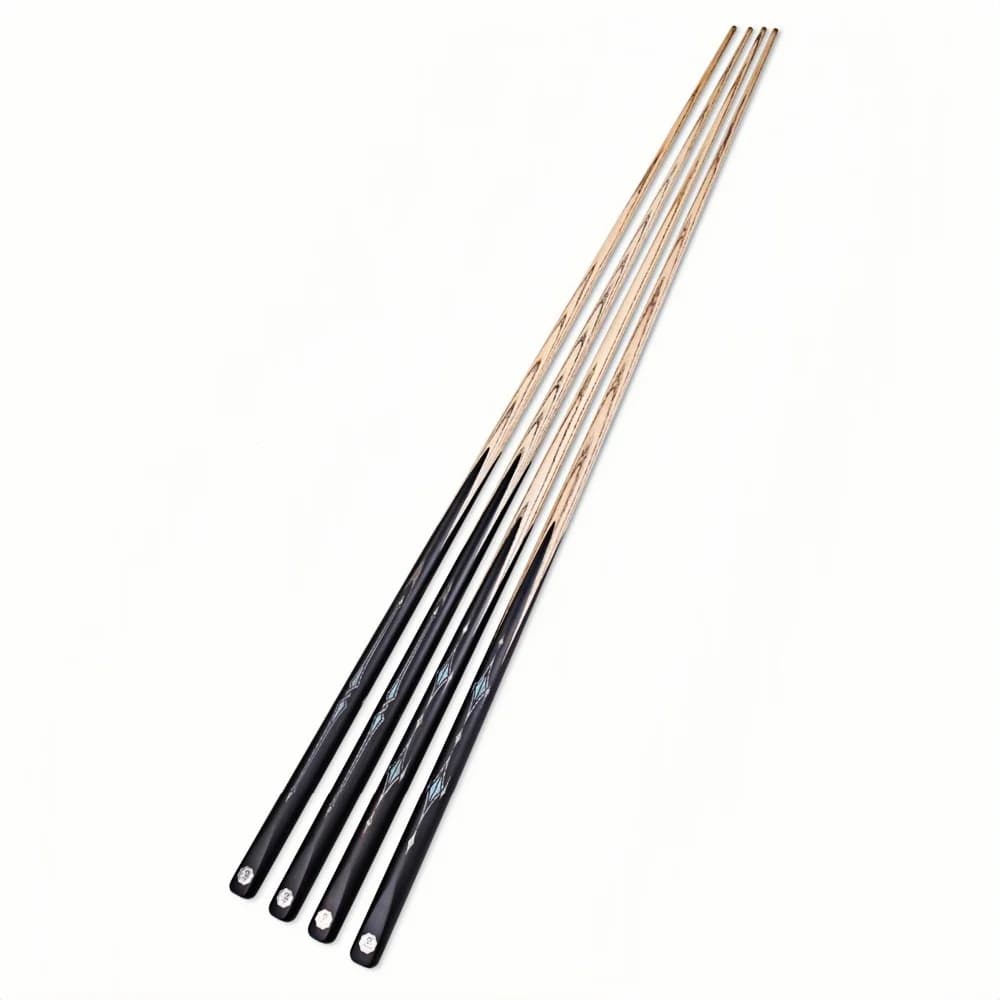 Stecca da biliardo OMIN da 57" Sea Series Snooker con barra di prolunga da 10 mm e custodia - Set completo per giochi di precisione