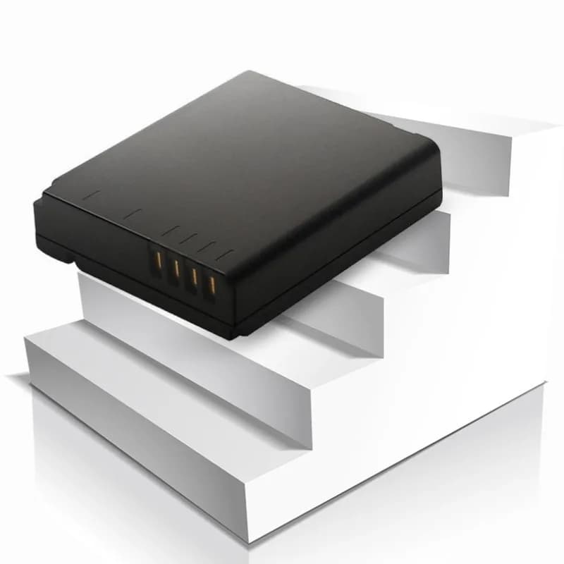 Batteria per Fotocamera DMW-BCJ13 3.7V 1250mAh e Caricabatterie per Panasonic DMW-BCJ13 DMC LX5 LX5GK LX5K LX5W, Batteria di Ricambio