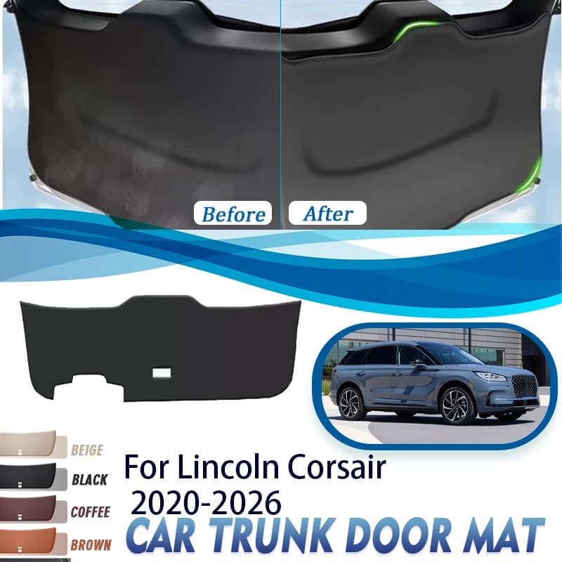 Bagagliaio di un'auto Portellone Pad Per Lincoln Corsair 2020 ~ 2026 Anti-sporco Zerbino Posteriore Cargo Liner Porta Copertura Boot Tappeti Interni Auto accessori