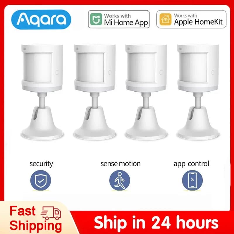 Aqara Intelligent human body sensor ZigBee Wireless body movement sensor Wifi Gateway Hub Smart Home for Xiaomi Mijia Mi home