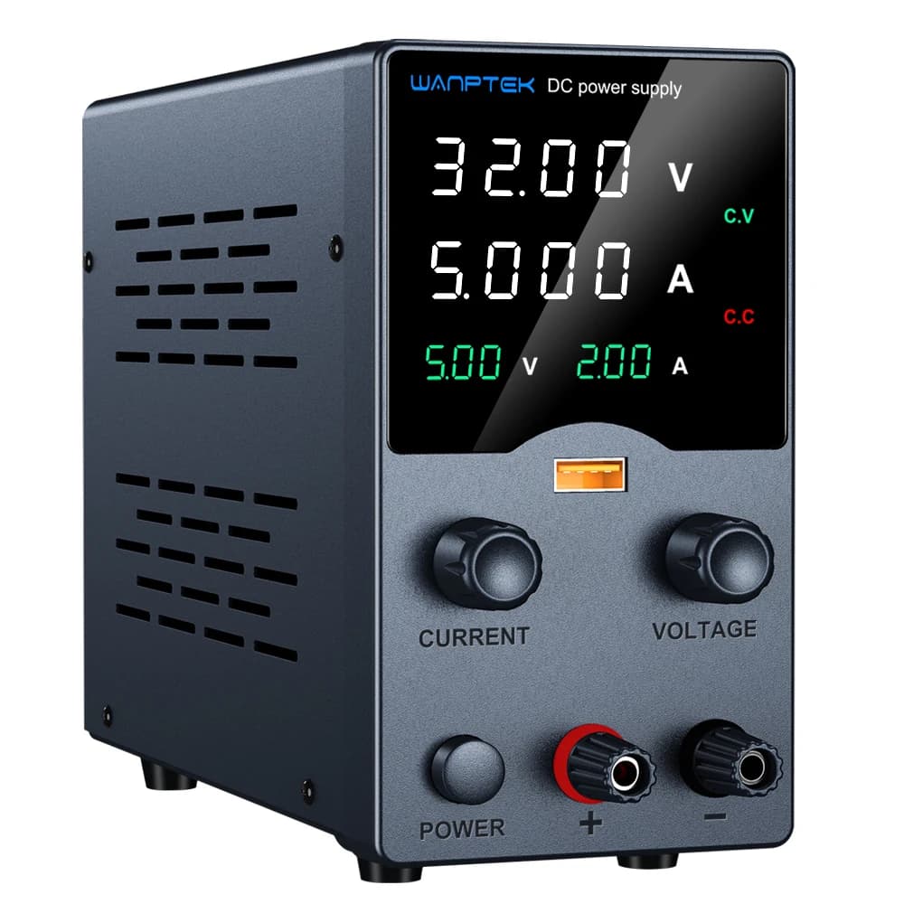 GA305H DC regulated power supply 30V5A workbench power supply electroplating, battery charging aging test
