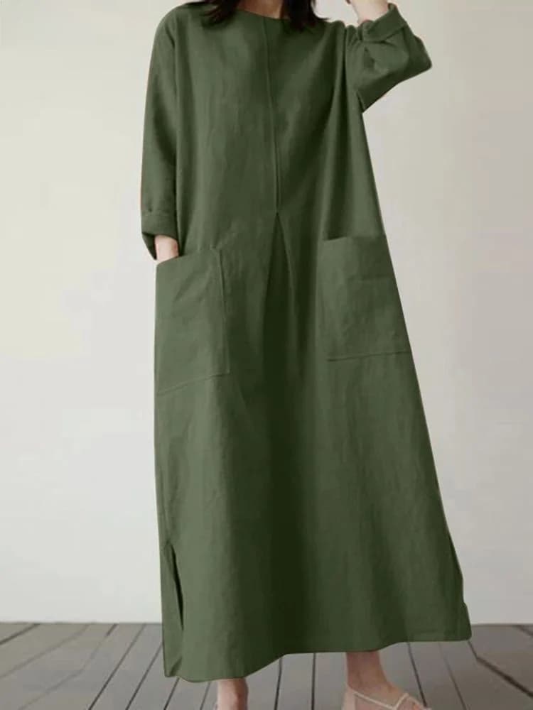 Abito Ele Autumn Dr per Donna, Taglia 34, Abbigliamento Femminile alla Moda per Primavera, Estate, Autunno e Inverno