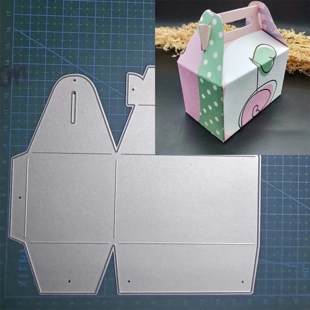 confezione regalo Fustelle in metallo Decorazione Scrapbooking Carta di carta Coltello artigianale Stampo Lama Punch Stencil