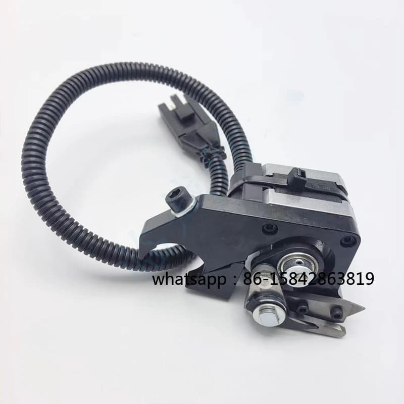 Electronic Middle Weft Cutter Assembly Replacement Yarn Scissors For Air Jet Weaving Loom