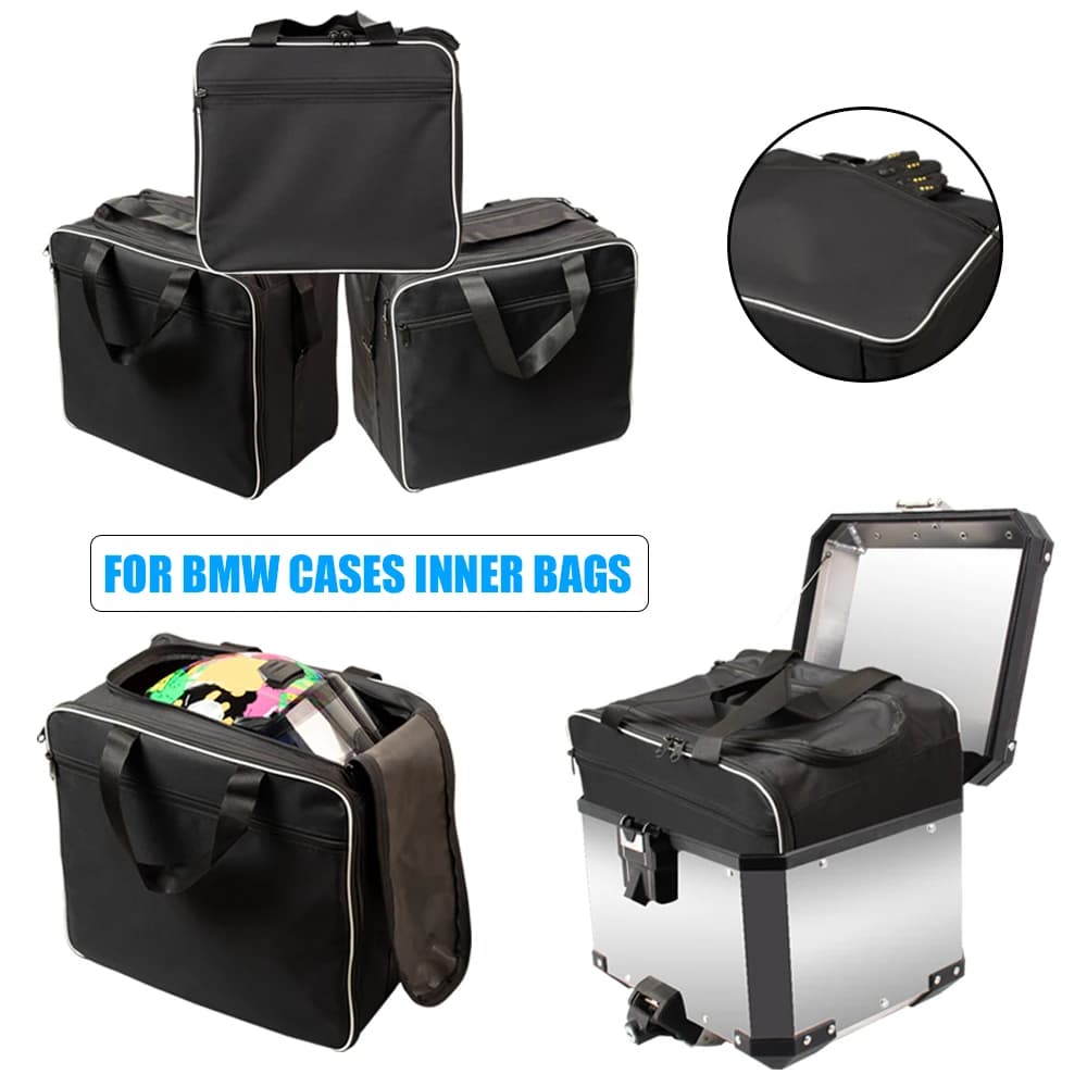 Borse da viaggio per moto per BMW R1200GS Adv Borse interne nere R1250 R1250 gs Adventure Borsa per valigie da moto