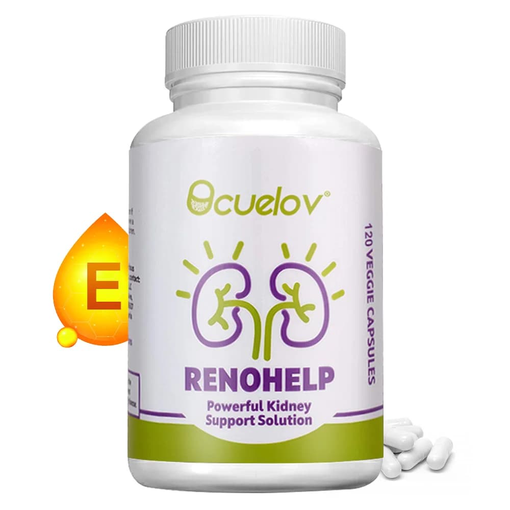 Natural kidney support supplement: supports kidney health and cleanliness repairs damage and normal function, 120 capsules