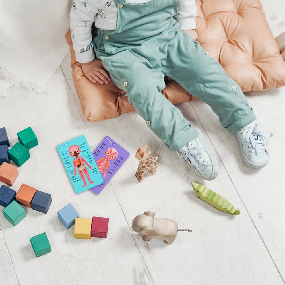 Set di Puzzle Educativi sulla Struttura del Corpo, Gioco in Legno per lo Sviluppo dell'Intelligenza e l'Apprendimento Precoce
