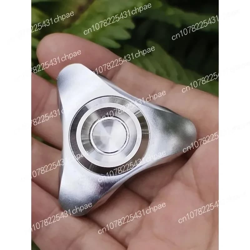 Spinner triangolare piccolo in acciaio inossidabile a spirale EDC