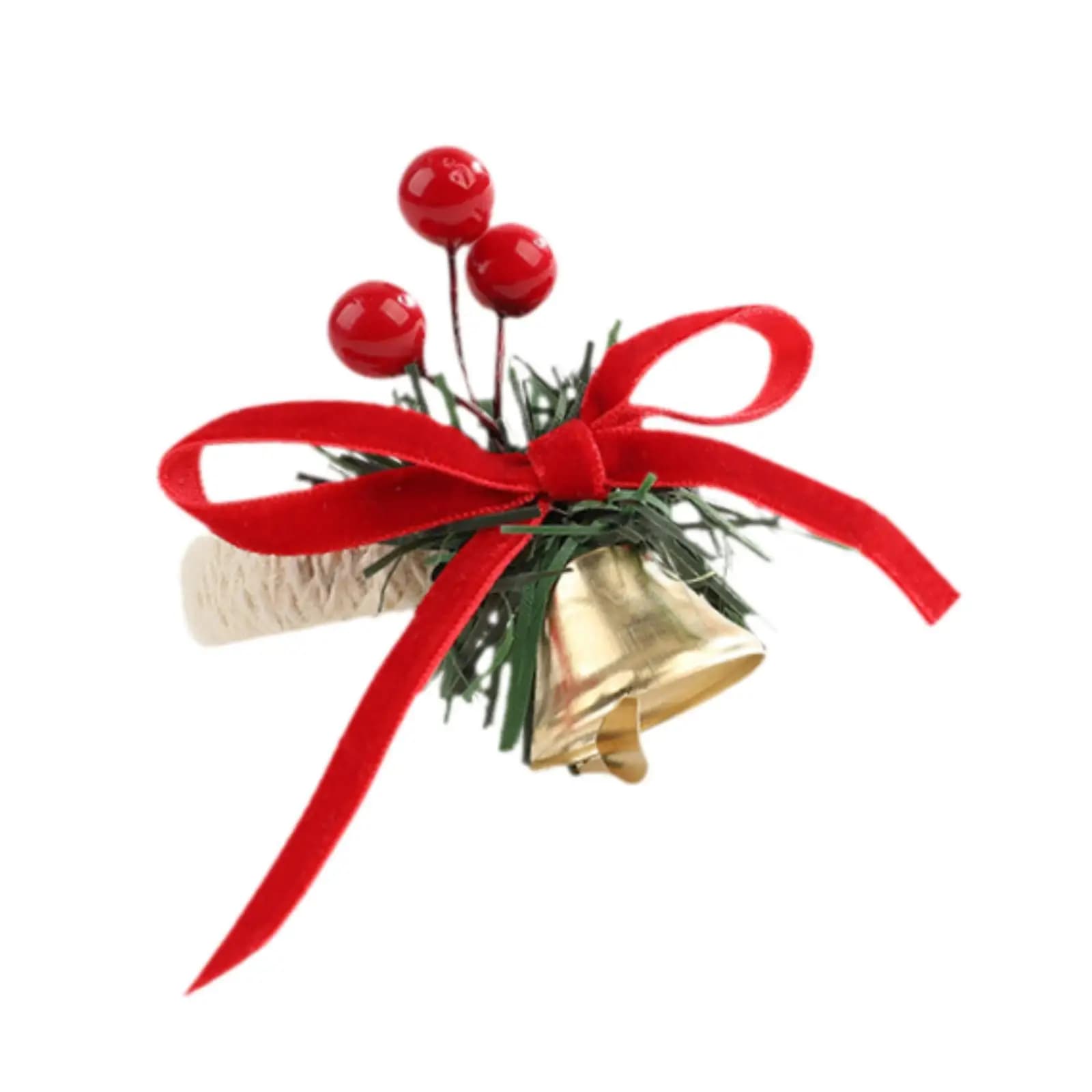 Unique Cloth Napkin Holder Christmas Decor Table Ornament for Holiday Dinner Party Supplies