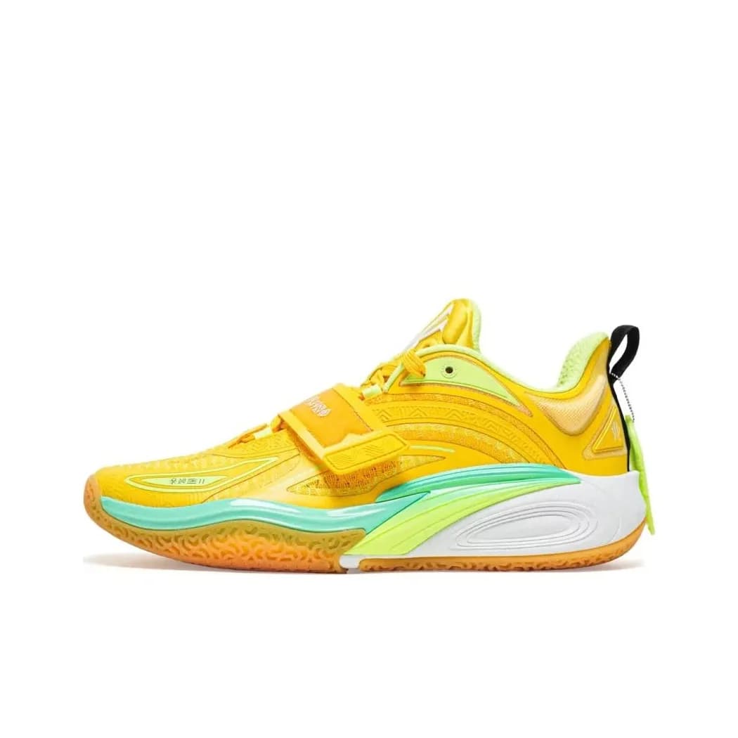 ANTA KAI 1 Basketball Shoes Men's Low Top Yellow 8124B1102S-1