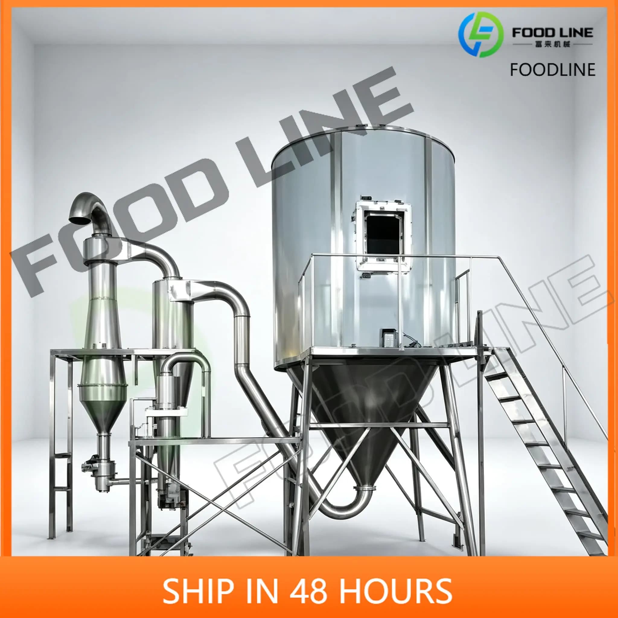 Nano Whey Protein Powder Spray Dryer CE Approved Milk Protein Isolate Powder Spray Dryer Customizable