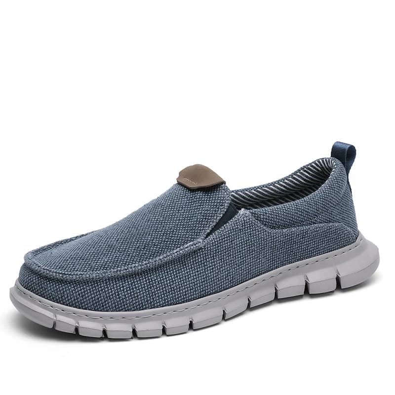 Nuovi uomini scarpe di tela scarpe casual da uomo di moda mocassino antiscivolo leggero denim lavato scarpe basse sneakers da esterno scarpe vulcanizzate