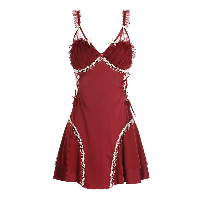 Abito da sposa da sposa in seta bianca ghiacciata Set camicia da notte sexy in pizzo Lingerie Pigiama estivo Nuovo abito da notte Kimono Accappatoio