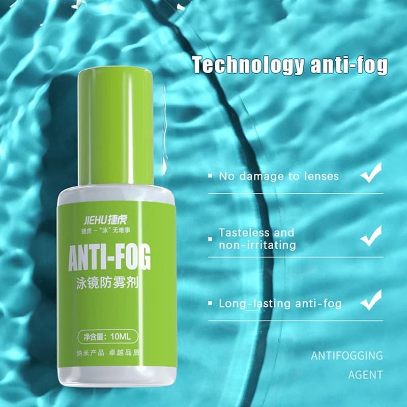 Spray Antiappannamento per Maschere da Immersione e Occhialini da Nuoto, 10ml, 1 Pezzo