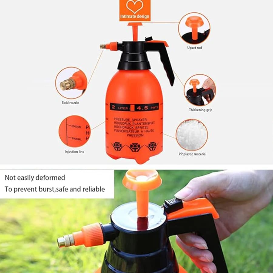 Annaffiatoio per Piante da Interno, Spruzzatore per Irrigazione di Giardini, Coltivazioni, Fiori, Contenitori Automatici per Casa e Giardino