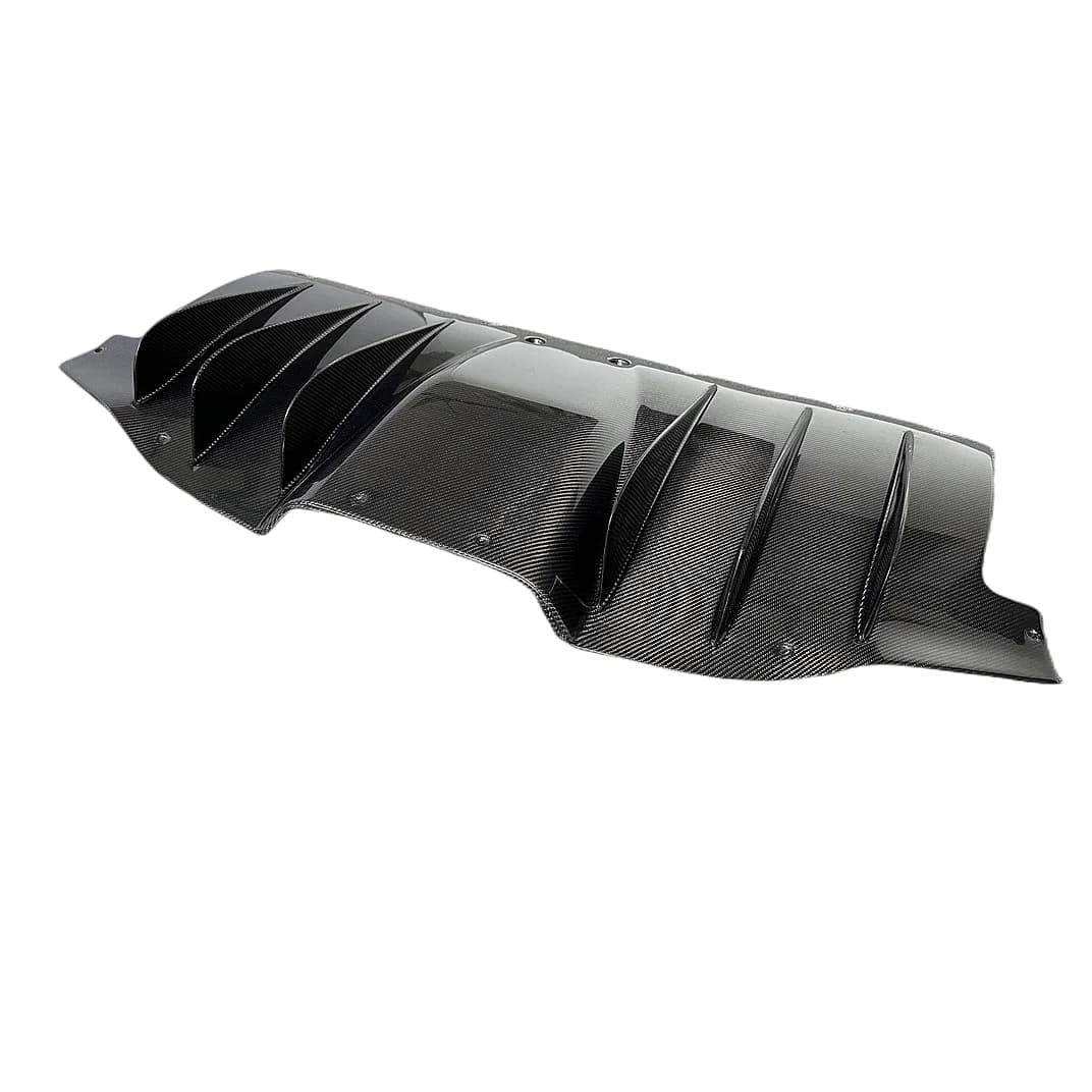 Diffusore Posteriore in Fibra di Carbonio Stile Vorstein per 458
