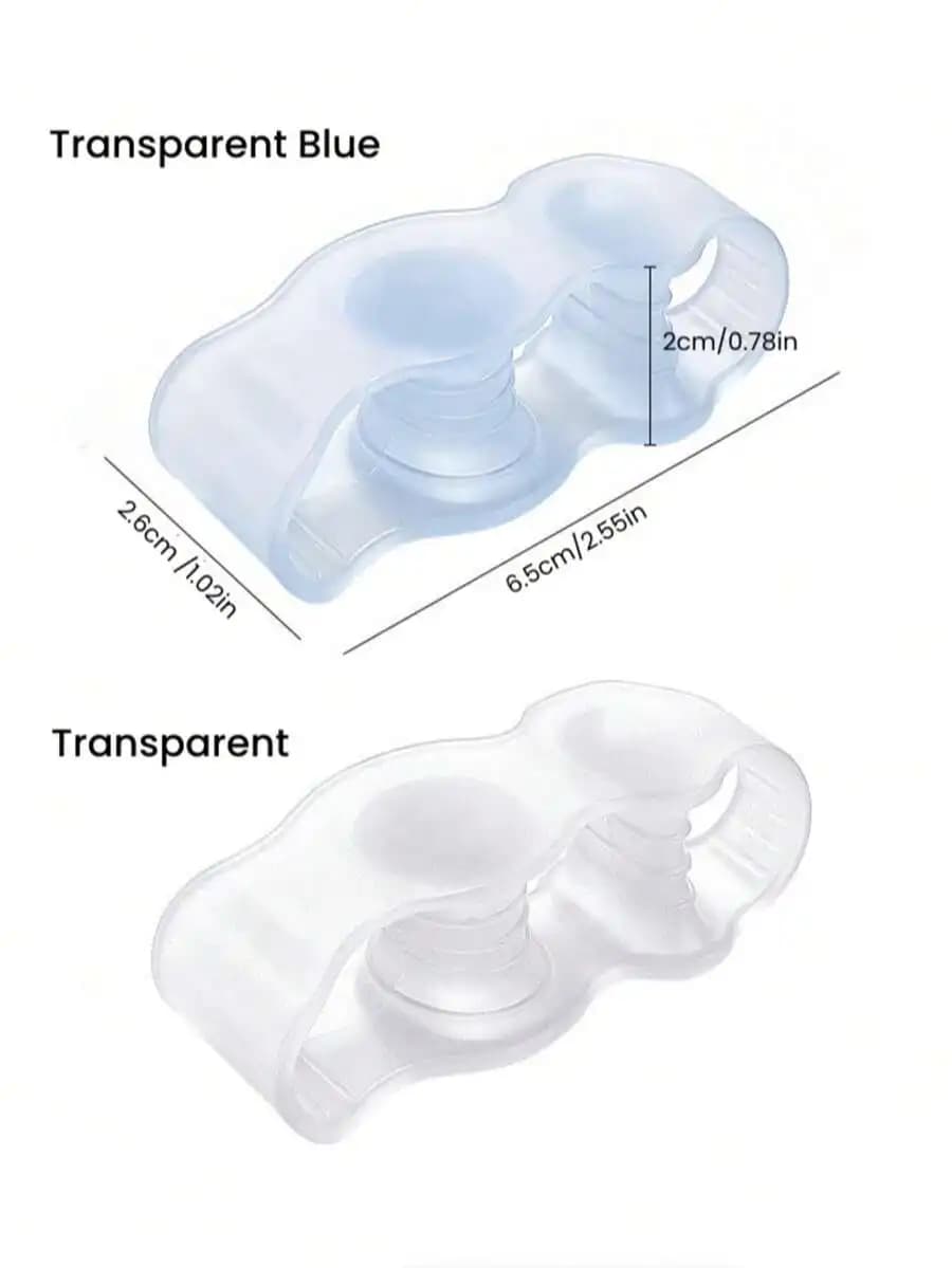 Silicone Toe Spacer Pad For High Heels And Sandals – Clear, Reusable, Breathable, Sweat-Absorbing Foot Comfort Aid