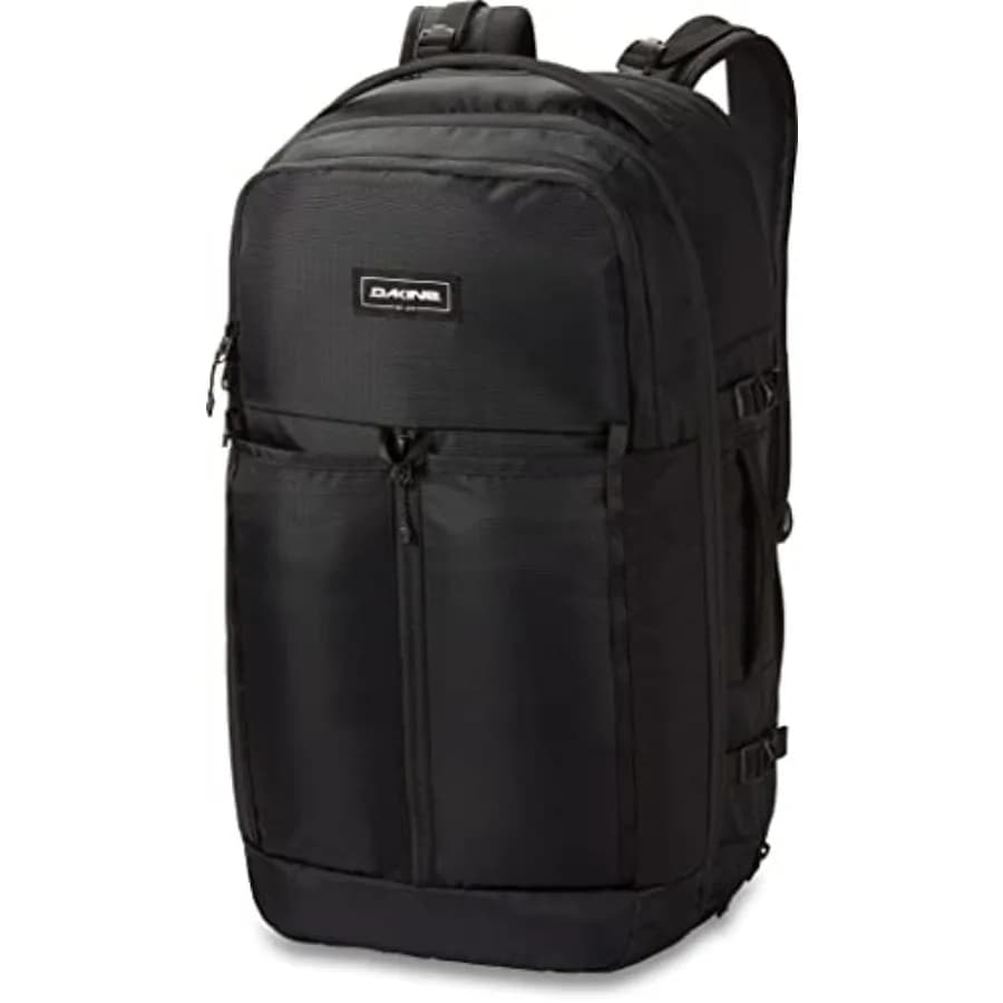 Split Adventure 38L Hiking Backpack for Open Activity, Material in Polyester Resistant, Dark Green Color, Lightweight and Water Resistant
