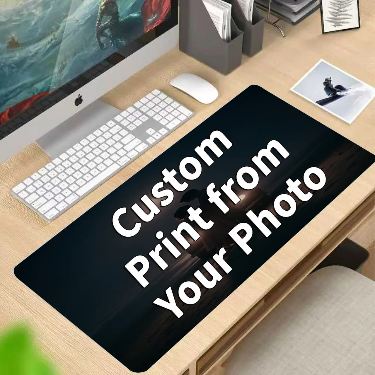 Custom Photo Mouse Pad, Personalized Mouse Pad, Office Supplies and Gaming Computer Accessories, Gaming Mouse Pad Desktop Decor
