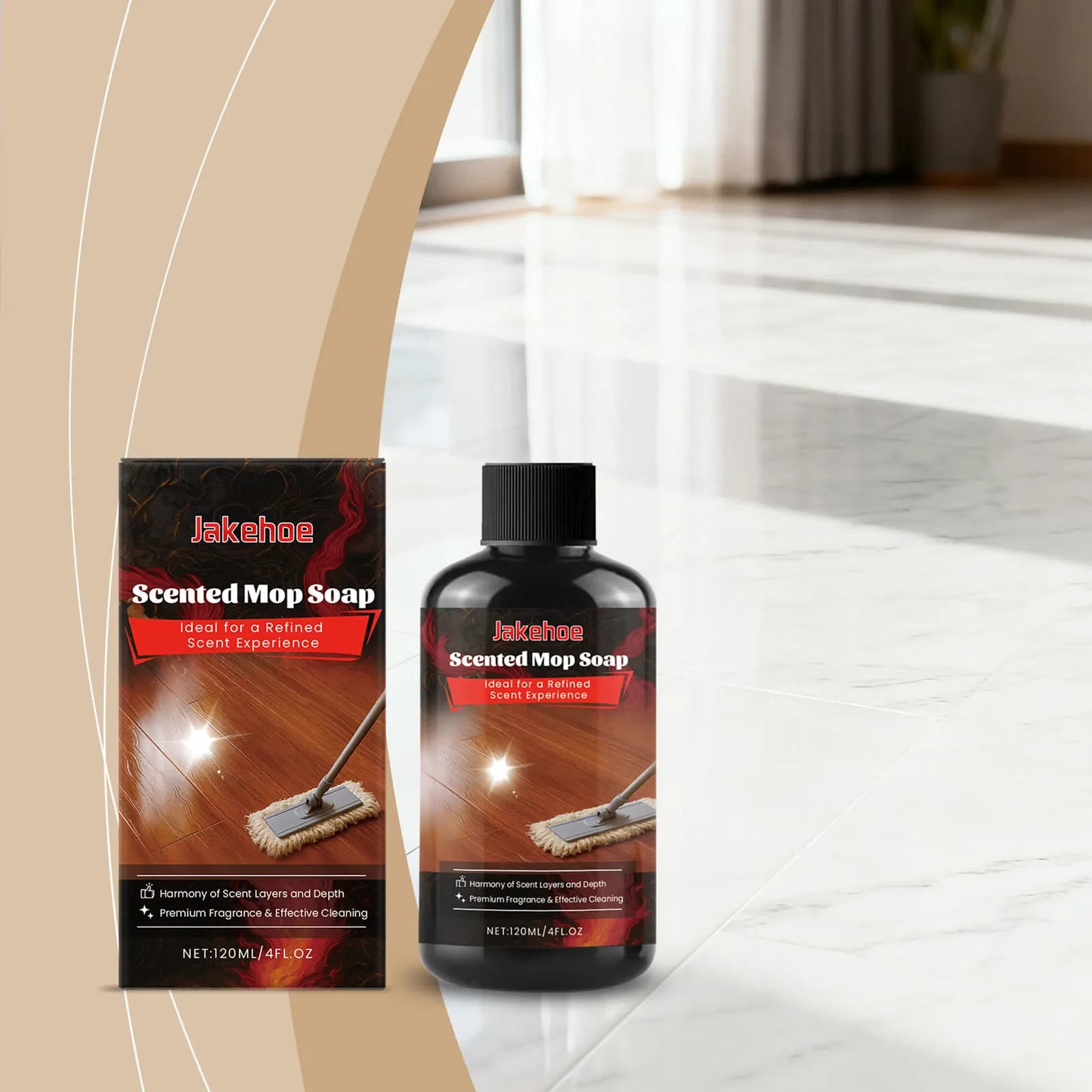 Concentrated Formulas Mop Soaps Anti-Odor Powerful Floor Cleaner For Living Room