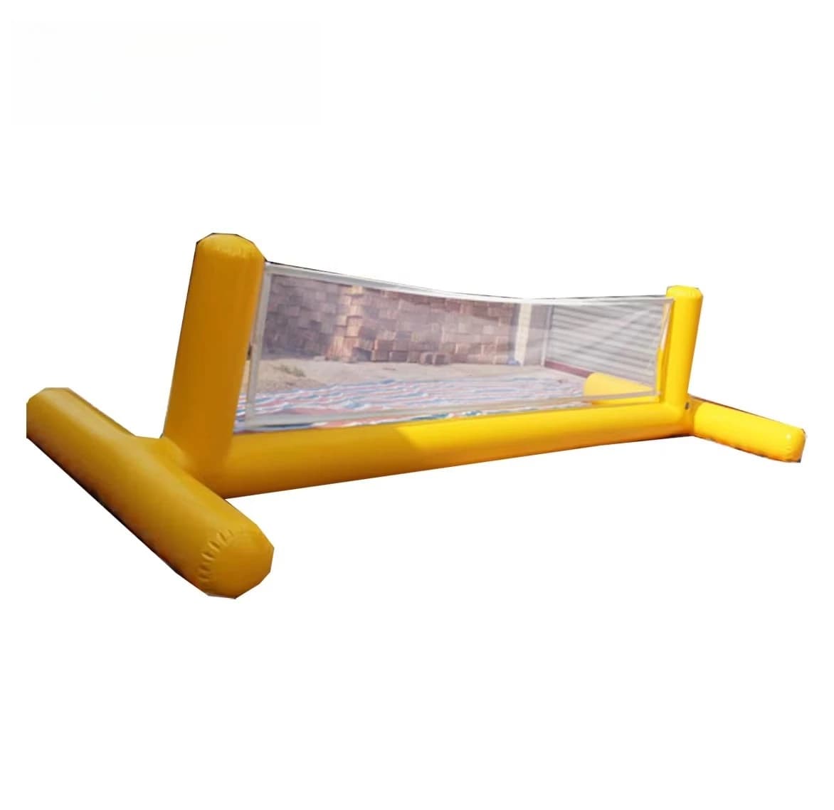 Custom Inflatable Volleyball Field for Swimming Pool with Network, Water Game Floating