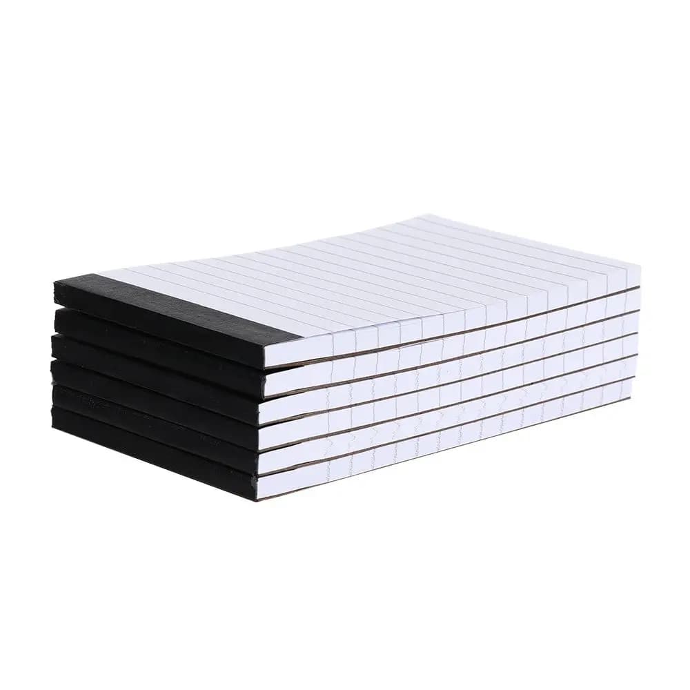 Leather Business Planner Mini Pocket Notebook Memos Note Book Refills Work Notepad