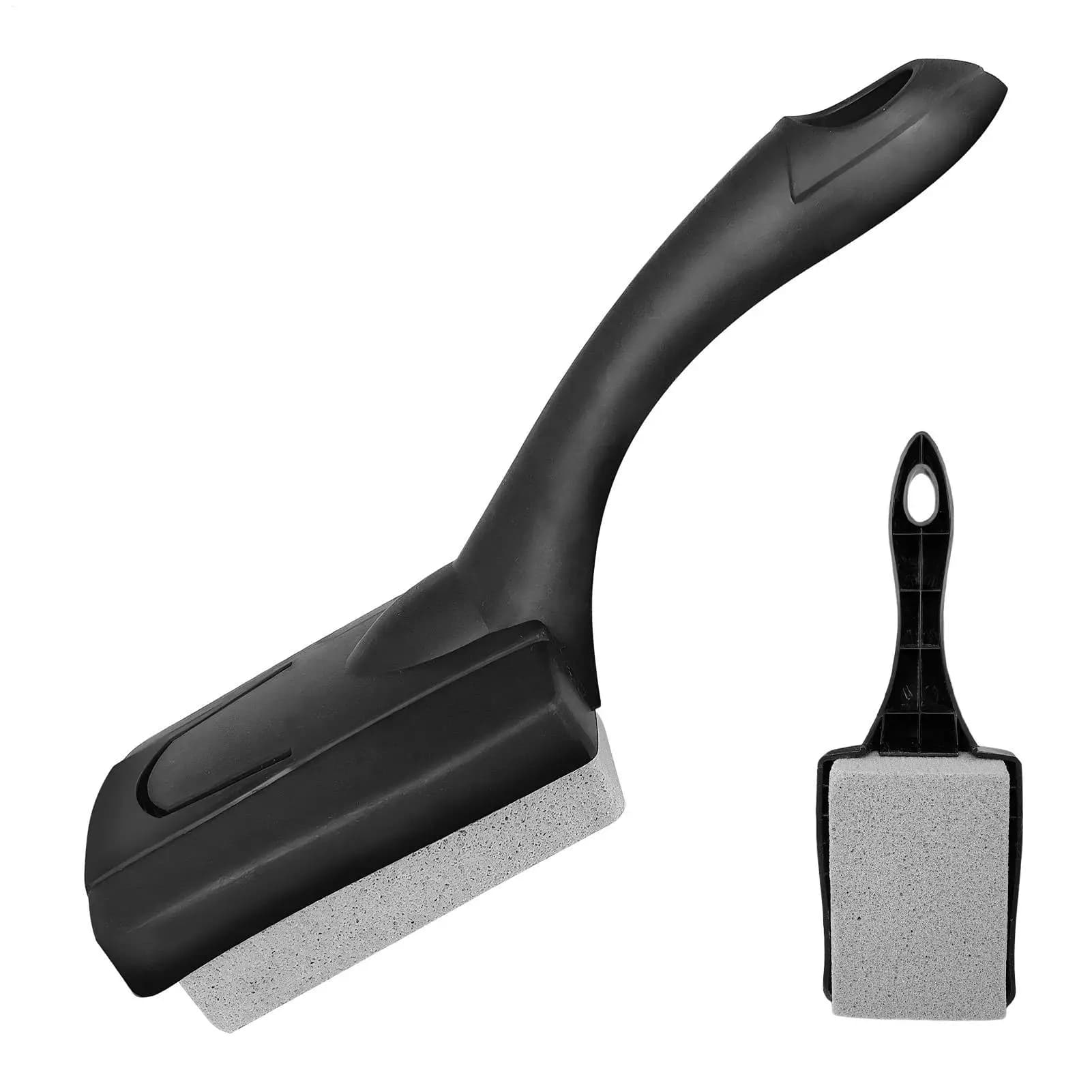 NUOVO strumento di pulizia professionale per spazzole per barbecue resistenti per griglie per barbecue, cortile, campeggio e cucina all'aperto